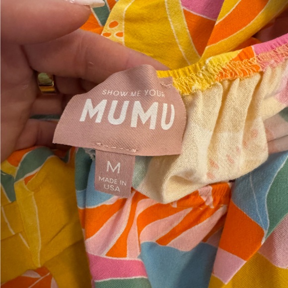 Show Me Your MuMu Multicolor Tropical Dress - Picture 3 of 3
